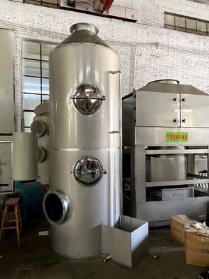 Προσαρμοσμένη επεξεργασία καυσαερίων Καθαρισμός αέρα από χάλυβα άνθρακα Πύργος ψεκασμού υγρού καθαρισμού
