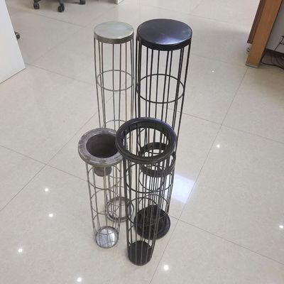 Πλαστικός συλλέκτης σκόνης ψεκασμού Σκελετός Στρογγυλό σχήμα Φίλτρα Κλουβιά Για Baghouse