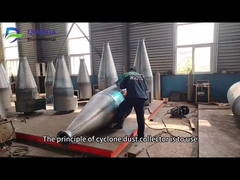 Εργοστάσιο επίπλων ξυλουργικής βιομηχανίας Συλλέκτης σκόνης κυκλώνων