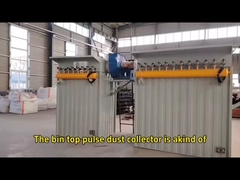 εξοπλισμός απομάκρυνσης σκόνης για βιομηχανικούς σάκους, συλλέκτες σκόνης με παλμική εκπομπή