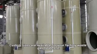 PP Wet Scrubber System Full Machine Βίντεο